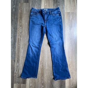 Sonoma Bootcut Jeans Womens 12 Blue Excellent Stretch Medium Wash Denim